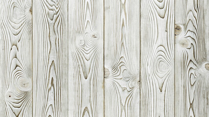 White Wood Fence, Texture Background, for Design and Text