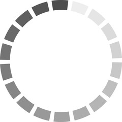 round loading icons. progress load icons