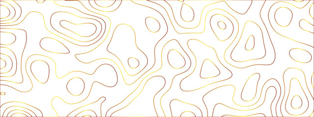 Fototapeta premium Abstract 3D Paper Cut Art Vector Background with Topographic Map Contour Lines. Geographic Themes, Layered Designs, Web Graphics, Decorative Wall Art, Posters, Brochures, and Digital Marketing 
