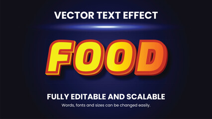 Vector 3D Text Effect Design