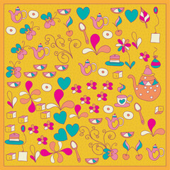 pattern vector design and illustration