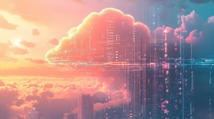 Cloud computing empowers digital technology and data processing, offering engineers scalable and efficient solutions for complex engineering problems.
