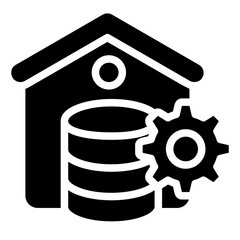 Data Warehousing Icon