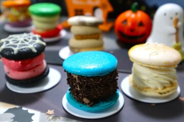 ハロウィンマカロン