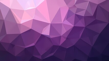 Naklejka premium Layered Purple Geometric Background with Sharp-Edged Polygons and Radial Gradient
