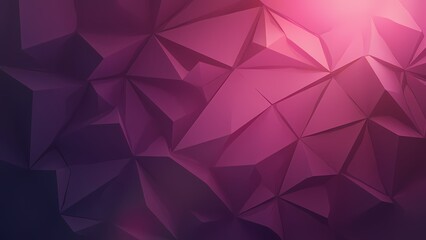 Sophisticated Geometric Background with Deep Purple Hexagons and Parallelograms