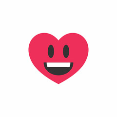heart emoticon happy expression