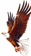 Fototapeta premium The eagle vector image