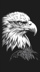 Fototapeta premium The eagle vector image