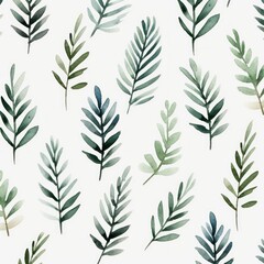 Naklejka premium Pine leaves pattern plant leaf.