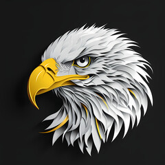 Fototapeta premium The eagle vector image