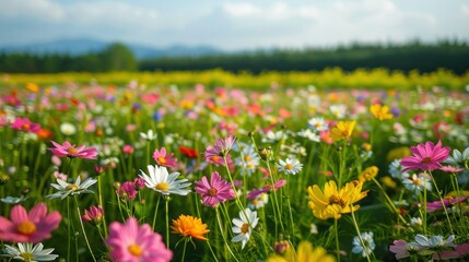 Obraz premium Fields Of Many Colors