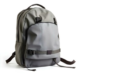 Naklejka premium Rucksack isolated on a white background