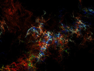Imaginatory fractal abstract background Image