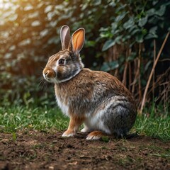 Fototapeta premium rabbit generative ai