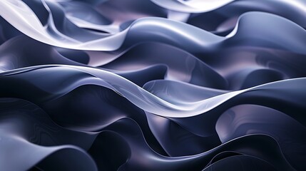 Obraz premium Abstract purple and blue wavy background.