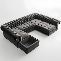 Fototapeta premium white sofa in a room