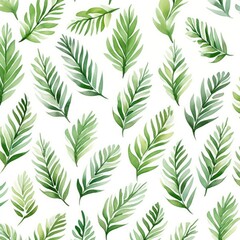 Fototapeta premium Pattern green backgrounds plant.