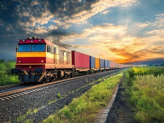 Obraz premium Commodity price fluctuations due to transportation costs, driven by commodity trading and global logistics