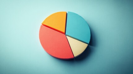 Obraz premium A pie chart showing the benefits of tax optimization and debt-free living for financial freedom.