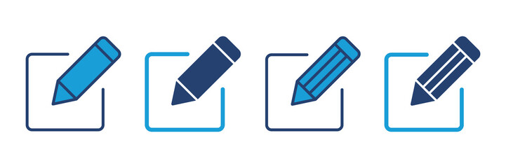 Edit icon vector. edit document icon. edit text icon. pencil. sign up