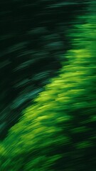 Full frame of green blurred texture