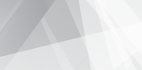 Obraz premium Abstract white and gray line background. Abstract white folds background with elegant lines, perfect for modern designs. metal texture soft lines. Abstract grey and white geometric shape pattern.