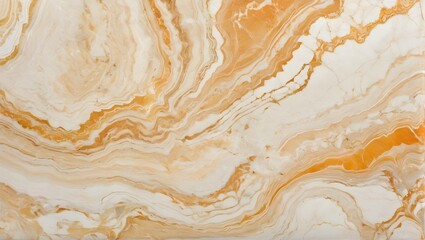 Obraz premium Crema Valencia Marble Warm Golden-Orange Base with Striking White Veins, a beautiful picture of golden-orange textured background, marble, surface