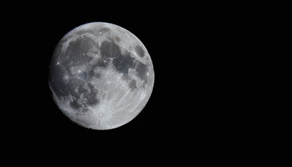 Fototapeta premium moon in the night