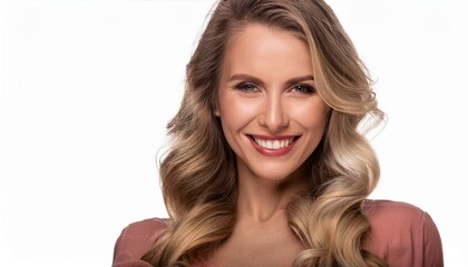 Fototapeta premium Mujer rubia de mediana edad.