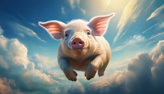 Cuando los cerdos vuelen.