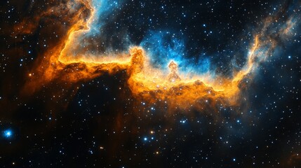 Obraz premium Majestic Cathedral Interior with Christian Choir Performing 