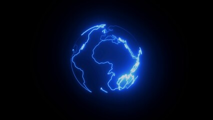 Earth Vector Space Background