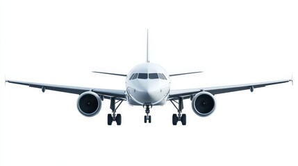 Obraz premium PNG file of a general airplane isolated on a transparent background.