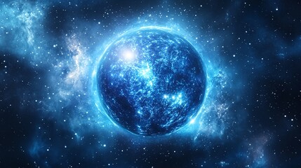 Obraz premium Space astronomy universe sphere.