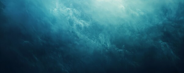 Fototapeta premium Cool grainy gradient transitioning from teal to blue, 4K hyperrealistic photo