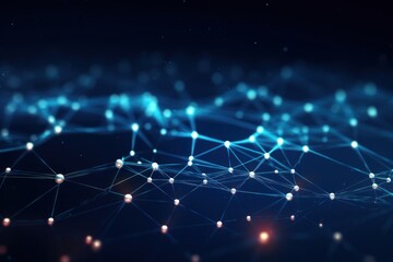 Network conection structure backgrounds abstract light.