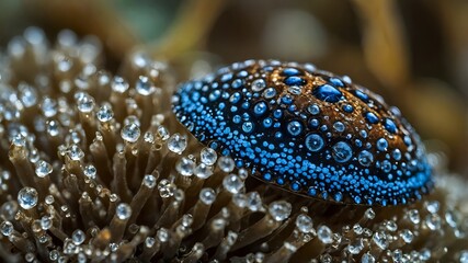 A captivating deep-sea fish displays its elegant charm with a mesmerizing bioluminescent light