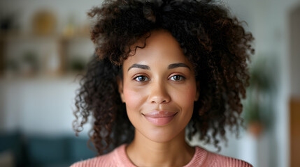 Daughter Giving Mother Postcard.