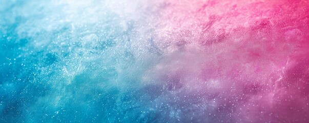 Obraz premium Vivid grainy gradient with fuchsia and turquoise, 4K hyperrealistic photo