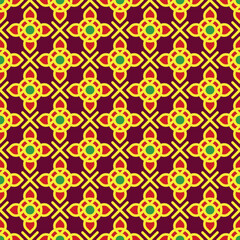 colorful seamless floral pattern design for decorating wallpaper wrapping paper fabric backdrop and etc.