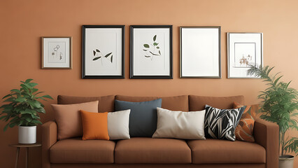 A vibrant and stylish living room featuring modern decor, colorful accents, and unique design elements for a fresh and lively atmosphere.