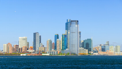 Obraz premium Jersey City skyline