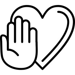 Obraz premium Hand Icon