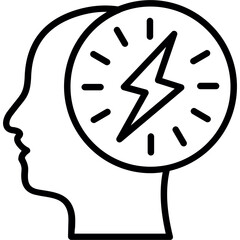 Brain circuit Icon