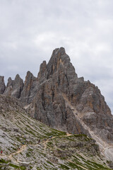 View from hiking near Tre Cime di Lavaredo - Italy