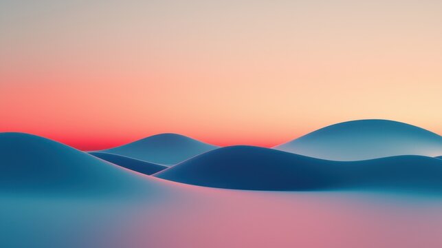 A smooth, gradient background with a minimalist design, featuring soft transitions between colors. The isolated setting creates a tranquil and unobtrusive workspace.