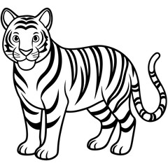 cartoon tiger cartoon