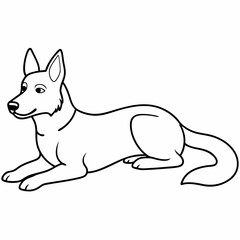 illustration of a dog