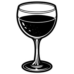glass of wine